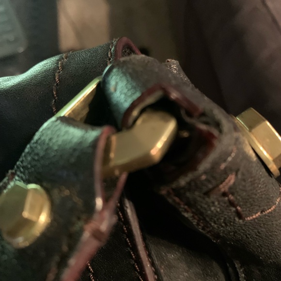 Black leather purse - Picture 6 of 9